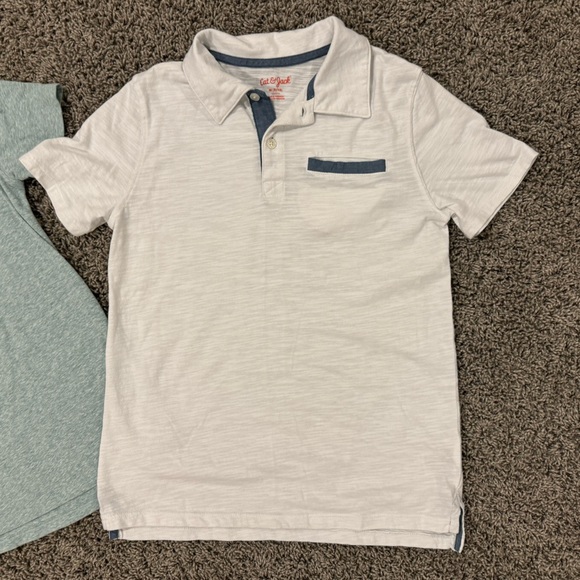 Bundle of 3 Cat & Jack boys polo shirts, size M 8-10 - Picture 6 of 7